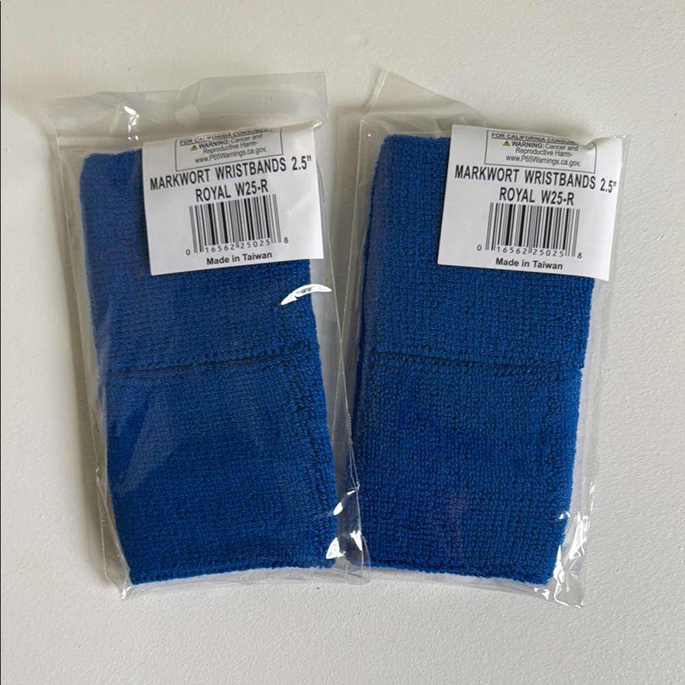 Markwort 2.5” Royal Blue Wristbands